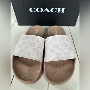 Coach Udele Slide White